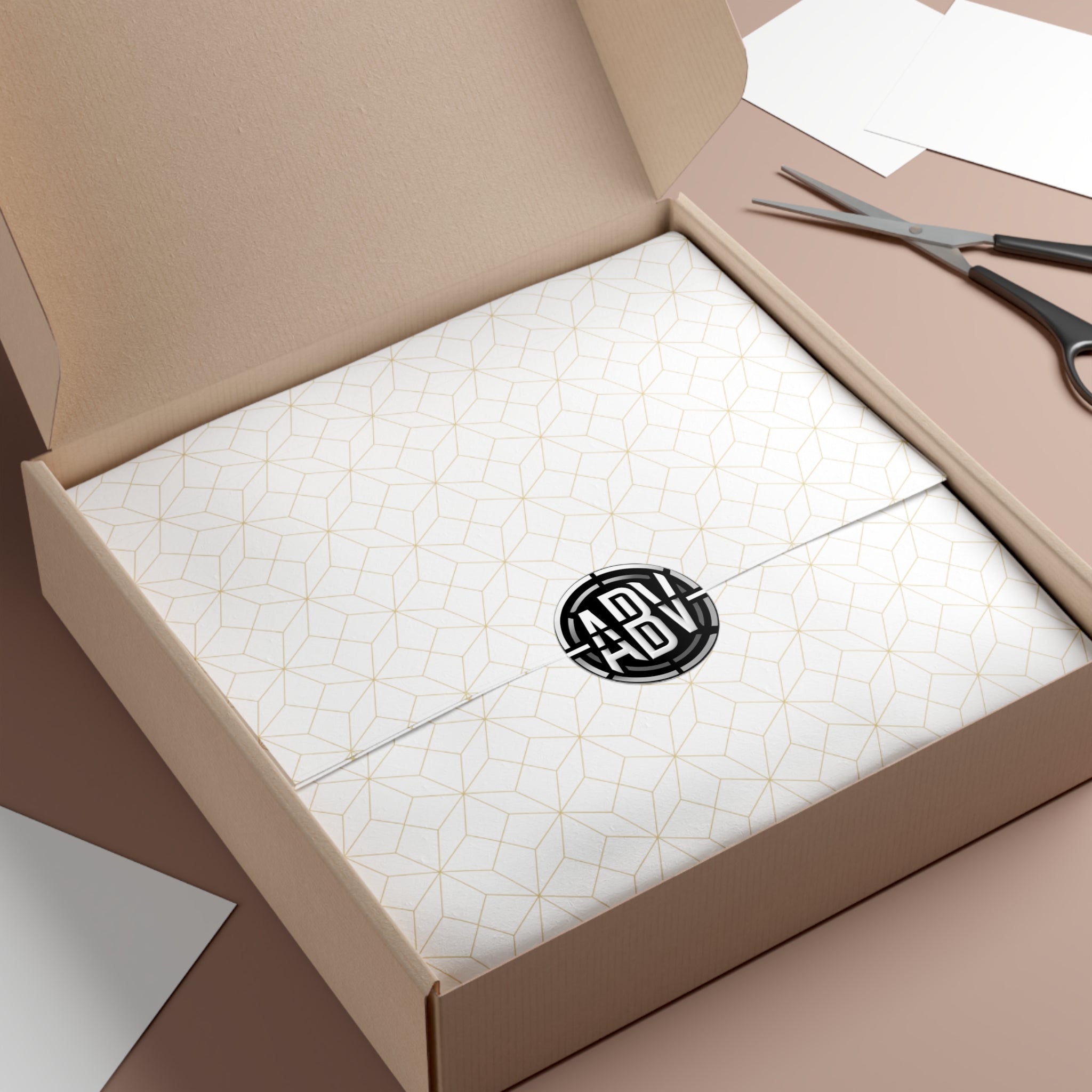 Custom ABV Round Vinyl Stickers - Durable, Stylish Decals for Personal and Creative Use