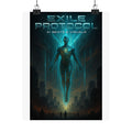 Exile Protocol - Album Art Poster | Cinematic Sci-Fi Spiritual Artwork