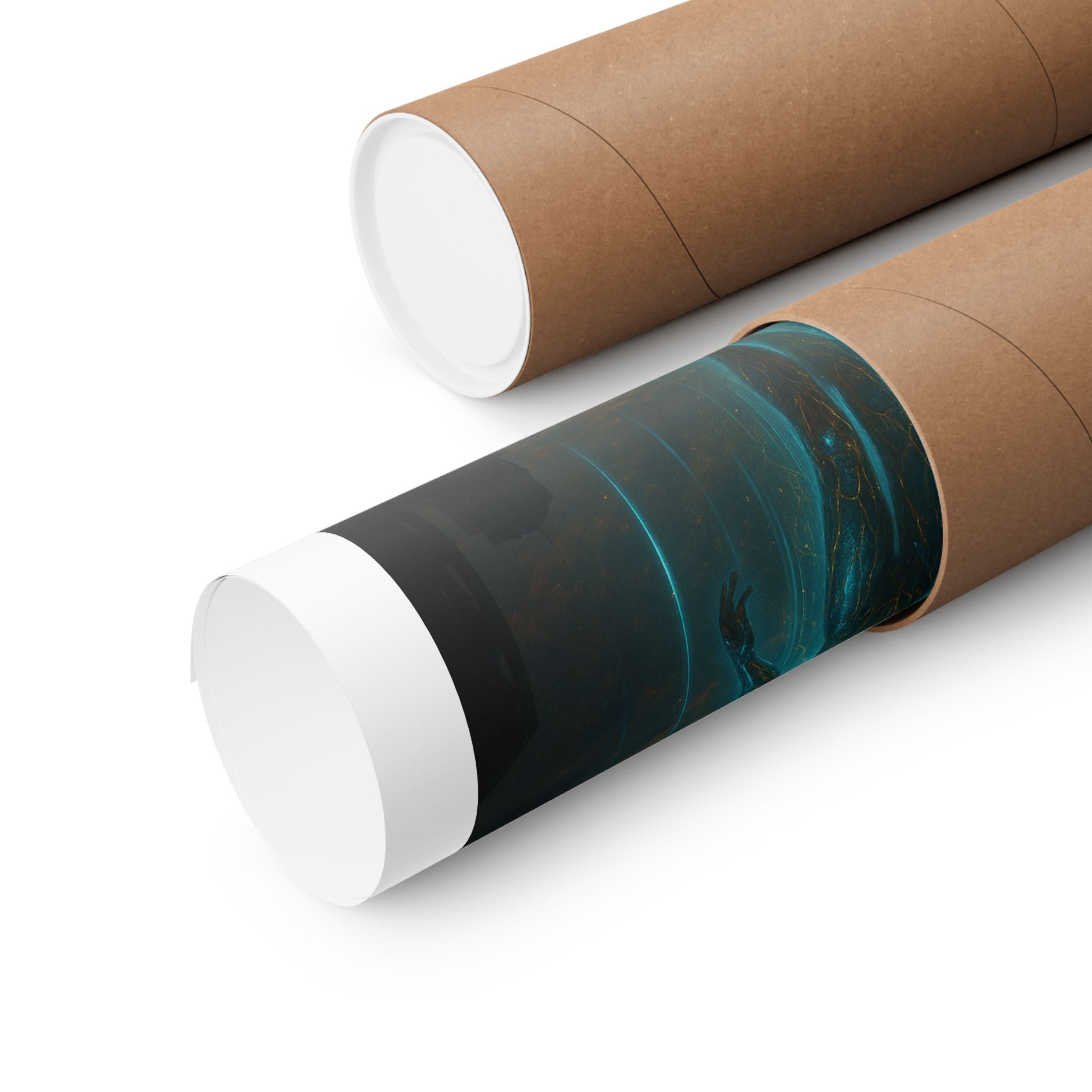 Exile Protocol - Album Art Poster | Cinematic Sci-Fi Spiritual Artwork